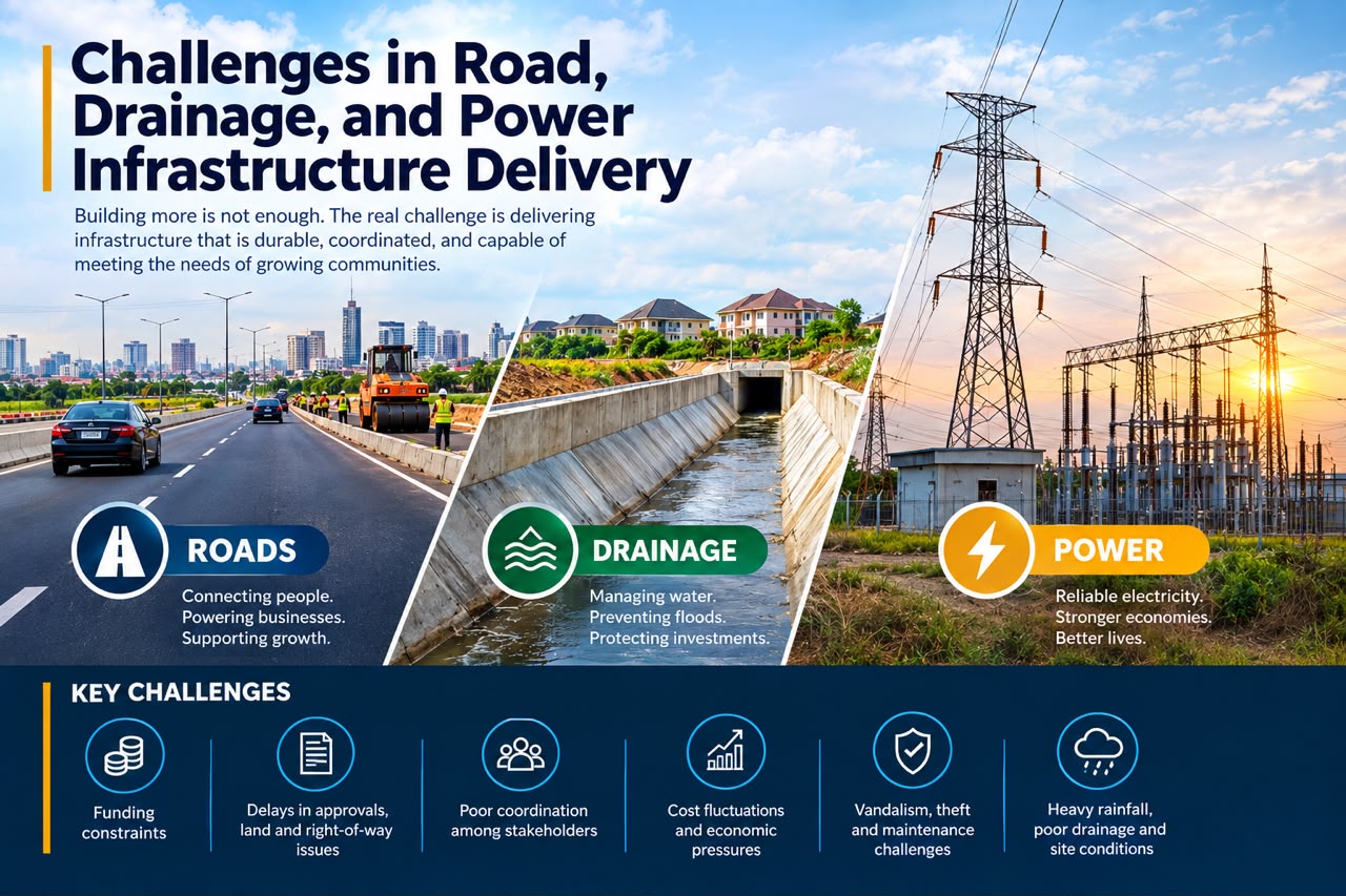 CHALLENGES IN ROAD, DRAINAGE, AND POWER INFRASTRUCTURE DELIVERY ...